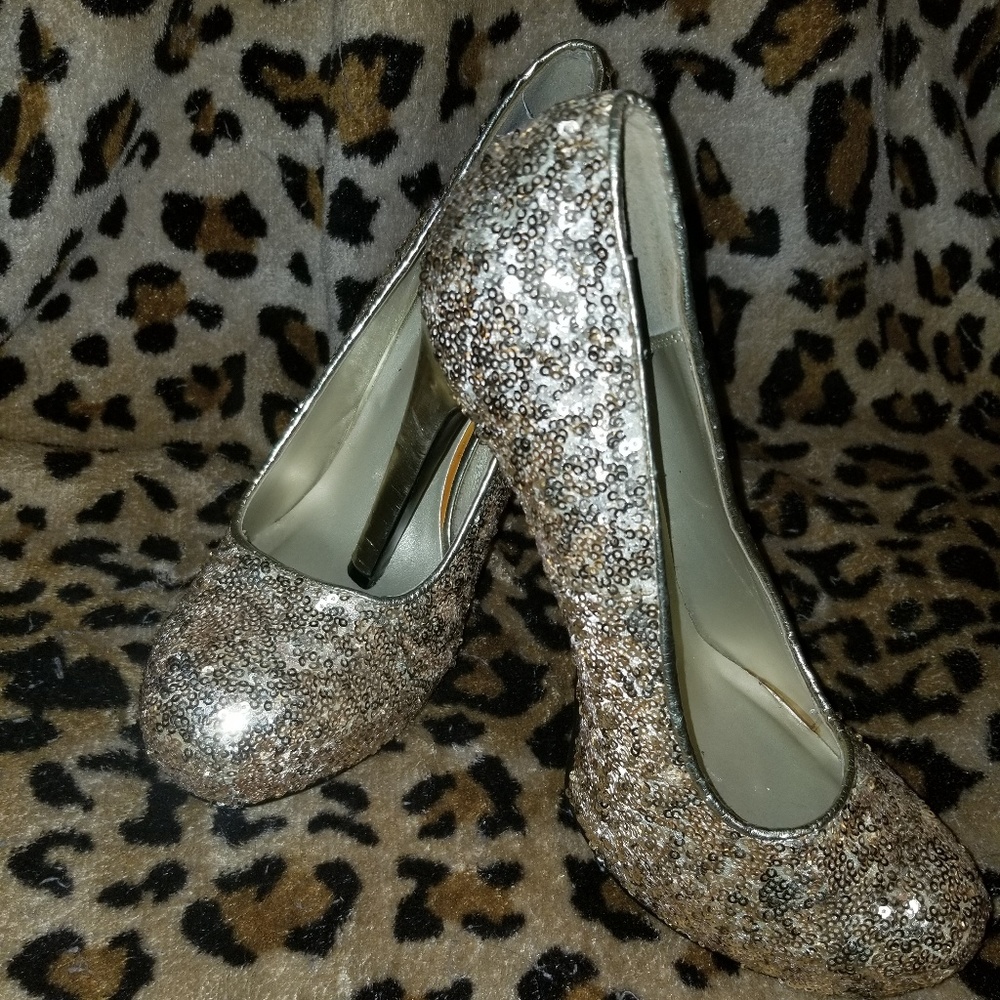 Gold Stilettos